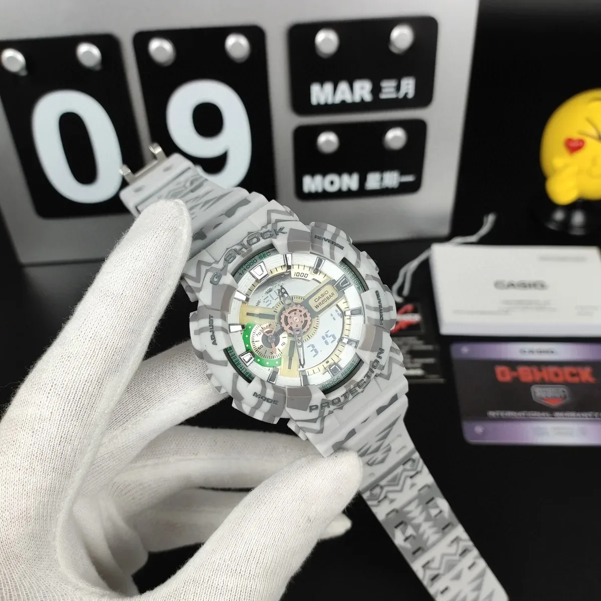 Casio Casio G-Shock GA-100 Grey Wheel Watch Grey - 1