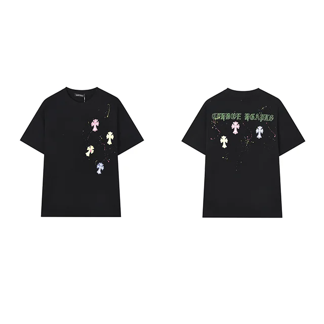 Chrome Hearts Chrome Hearts CH Cross Black T-Shirt Black - 1