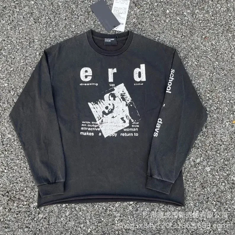 ERDEM ERDEM Long Sleeve T-Shirt Black/White Black - 1