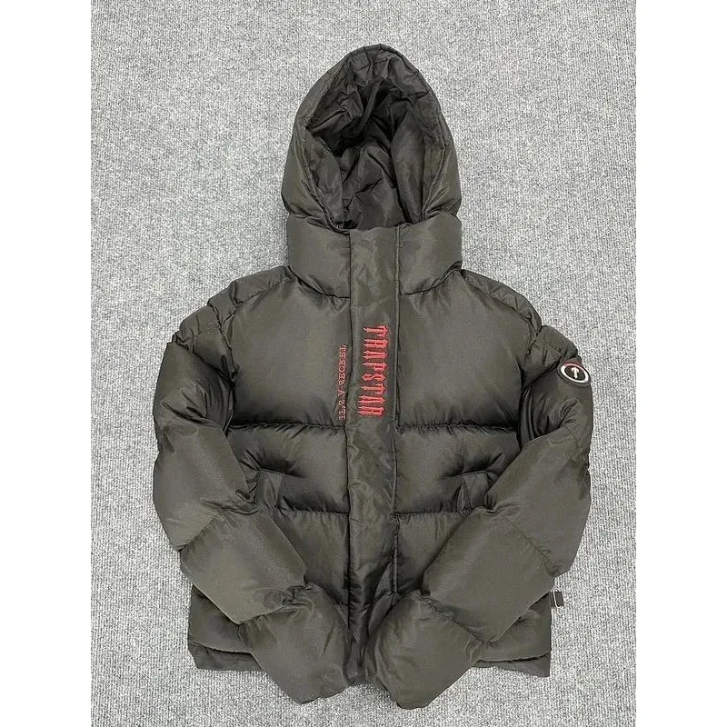 Trapstar Trapstar Black Hooded Puffer Jacket Black - 1