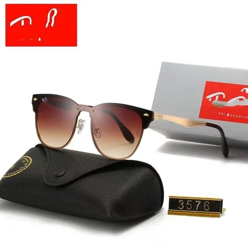 Ray-Ban Ray-Ban Aviator 3576 Gradient Brown Sunglasses Brown - 1