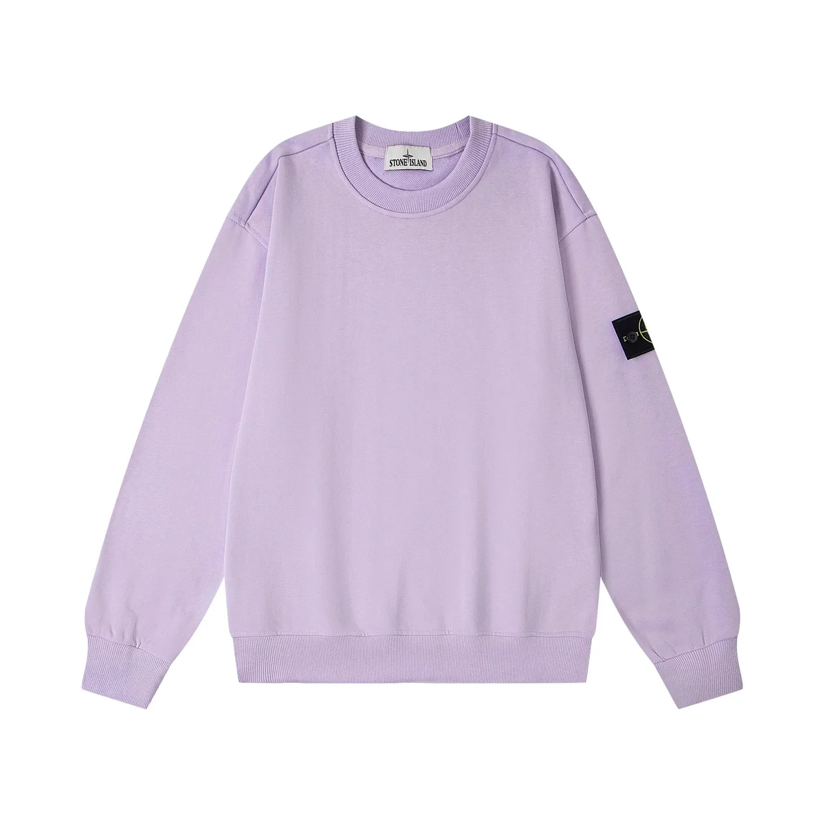 Stone Island Stone Island 68-15 Lavender Crewneck Sweatshirt Purple