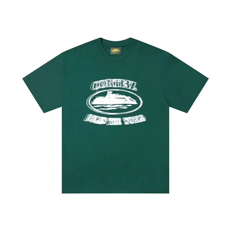 Other Green Corshevy Printed T-Shirt Green - 1