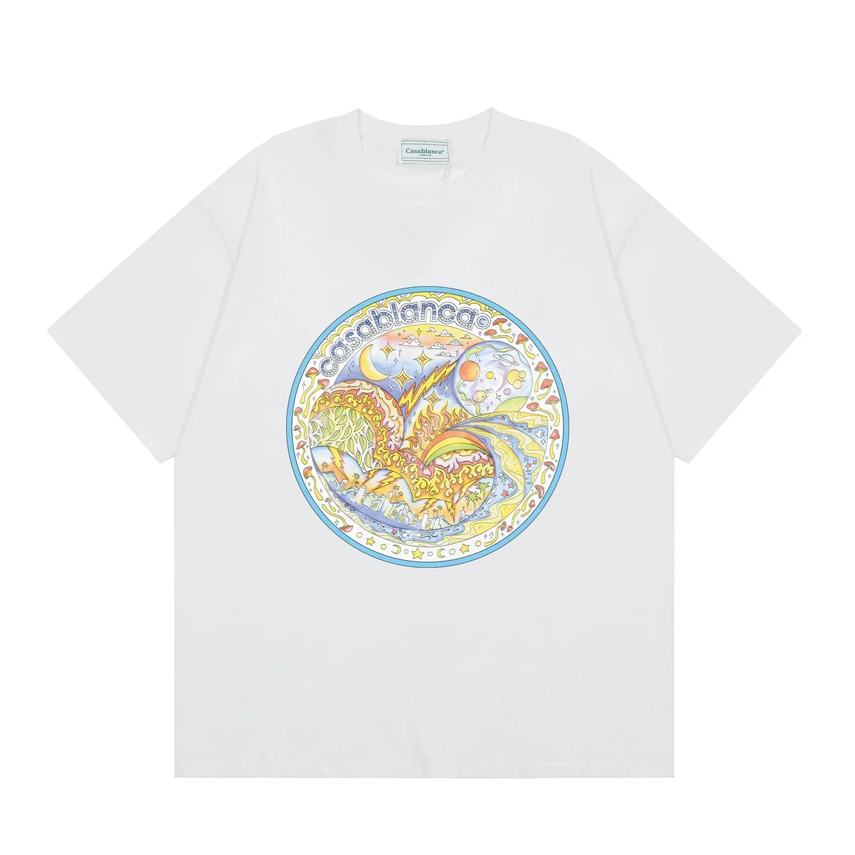 Casablanca Casablanca Casablancao White T-Shirt White - 1