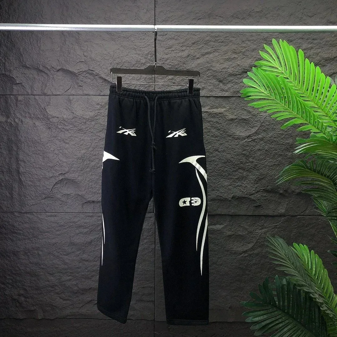 JW Anderson J.W. Anderson Black/White Trousers Black - 1