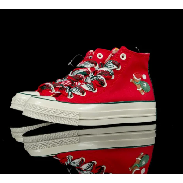 Converse Converse Chuck Taylor All Star Holiday Red Sneakers Red - 1
