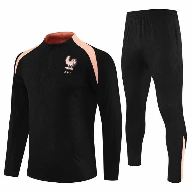 Other Black & Pink France Football Training Set Black - 1