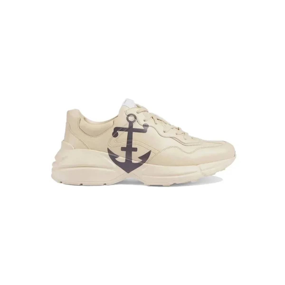 Marni Marni Beige Anchor Sneakers Beige - 1