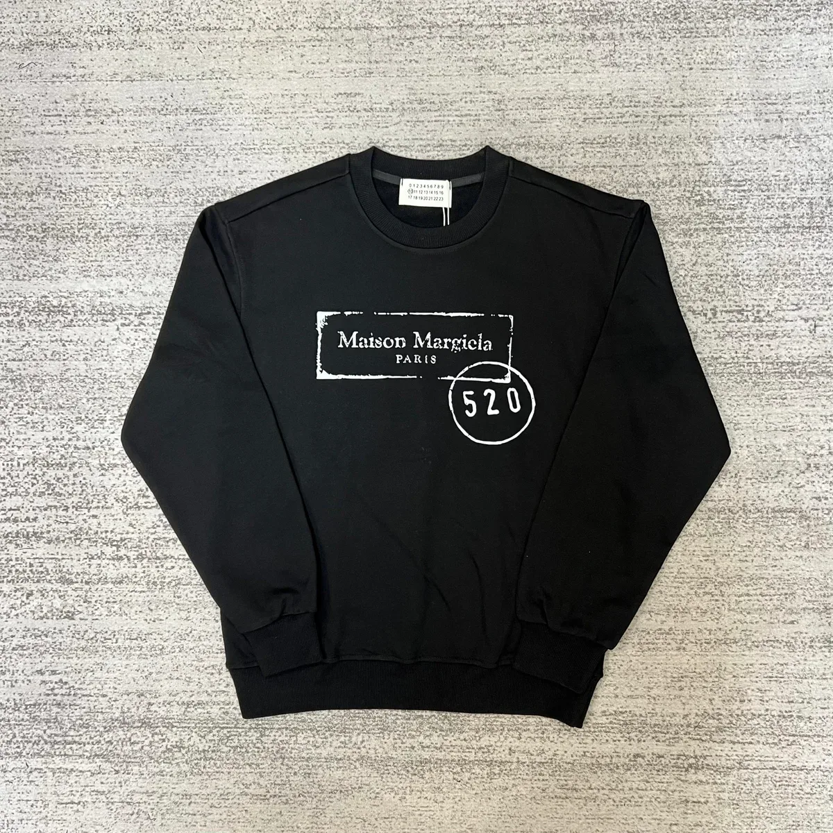 Maison Margiela Maison Margiela 520 Black Crewneck Sweatshirt Black - 1