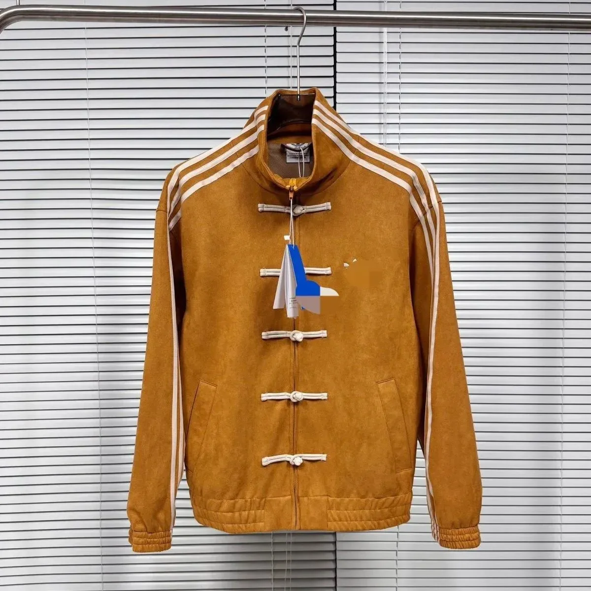 Adidas Adidas Three Stripes Ginger Track Jacket Yellow