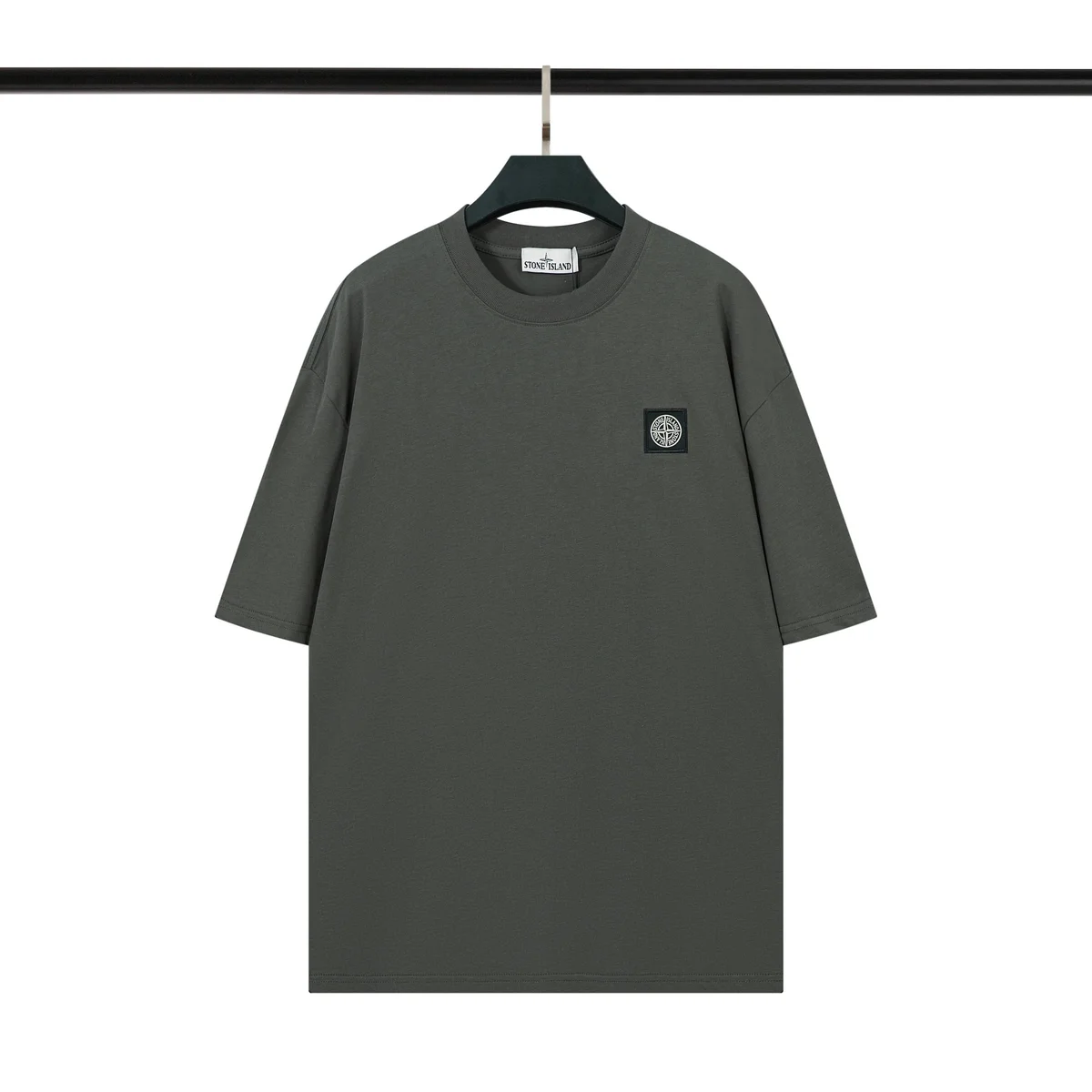 Stone Island Stone Island 68-15 Logo T-Shirt Olive Green T-Shirt Green