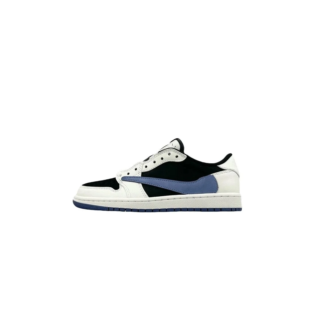 Nike Nike Air Jordan 1 Low Travis 黑蓝 Sneakers Black - 1