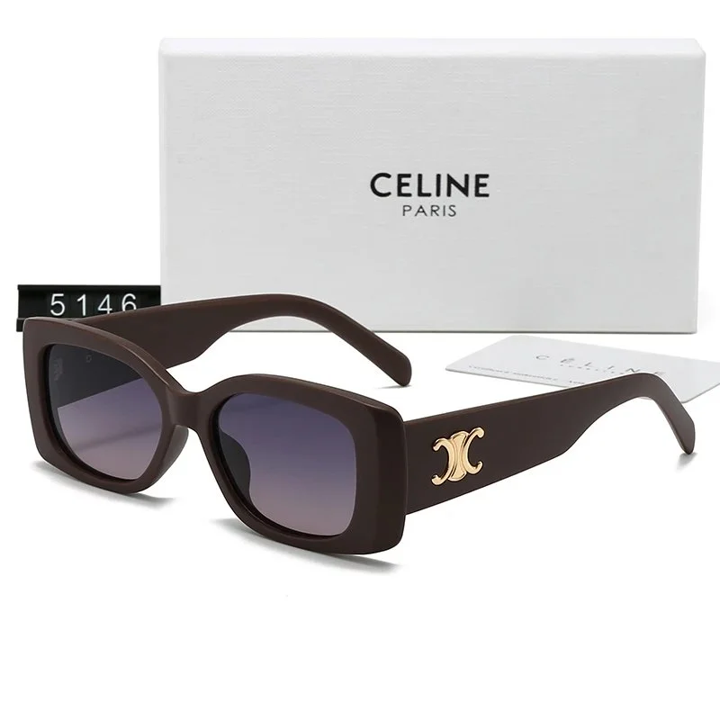 Celine Celine Classic Logo Brown Gradient Sunglasses Brown - 1