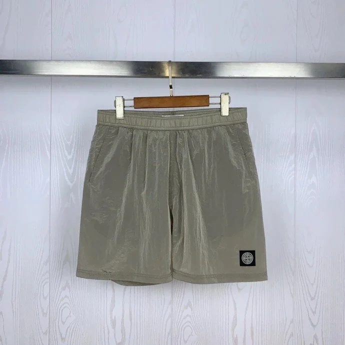 Stone Island Stone Island 68-15 Olive Nylon Shorts Multicolor