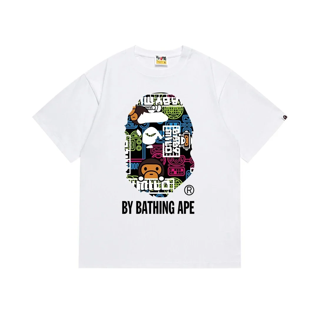 A Bathing Ape A Bathing Ape Baby Milo White T-Shirt White