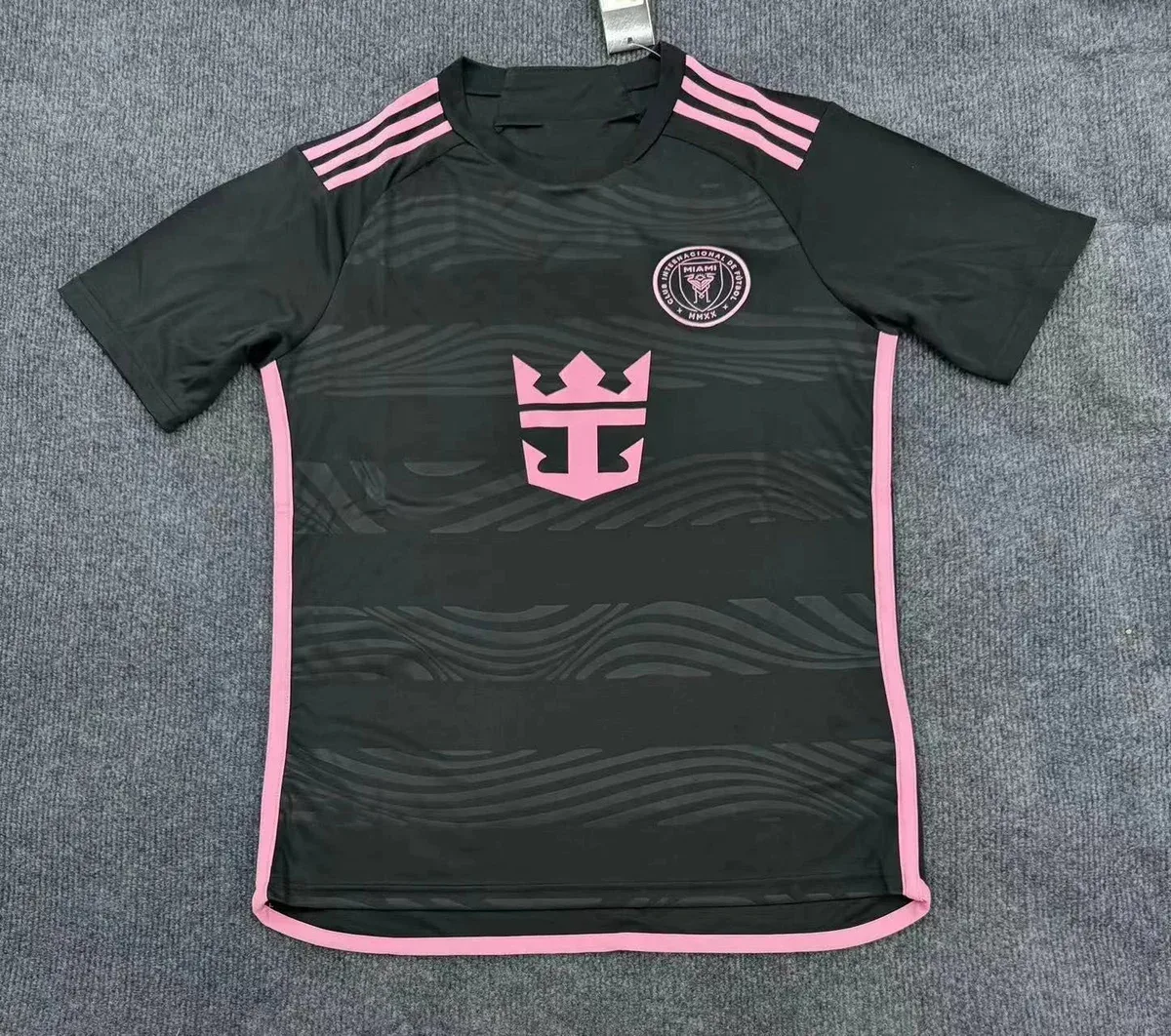 Adidas Adidas Miami Away Jersey Black/Pink T-Shirt Black - 1