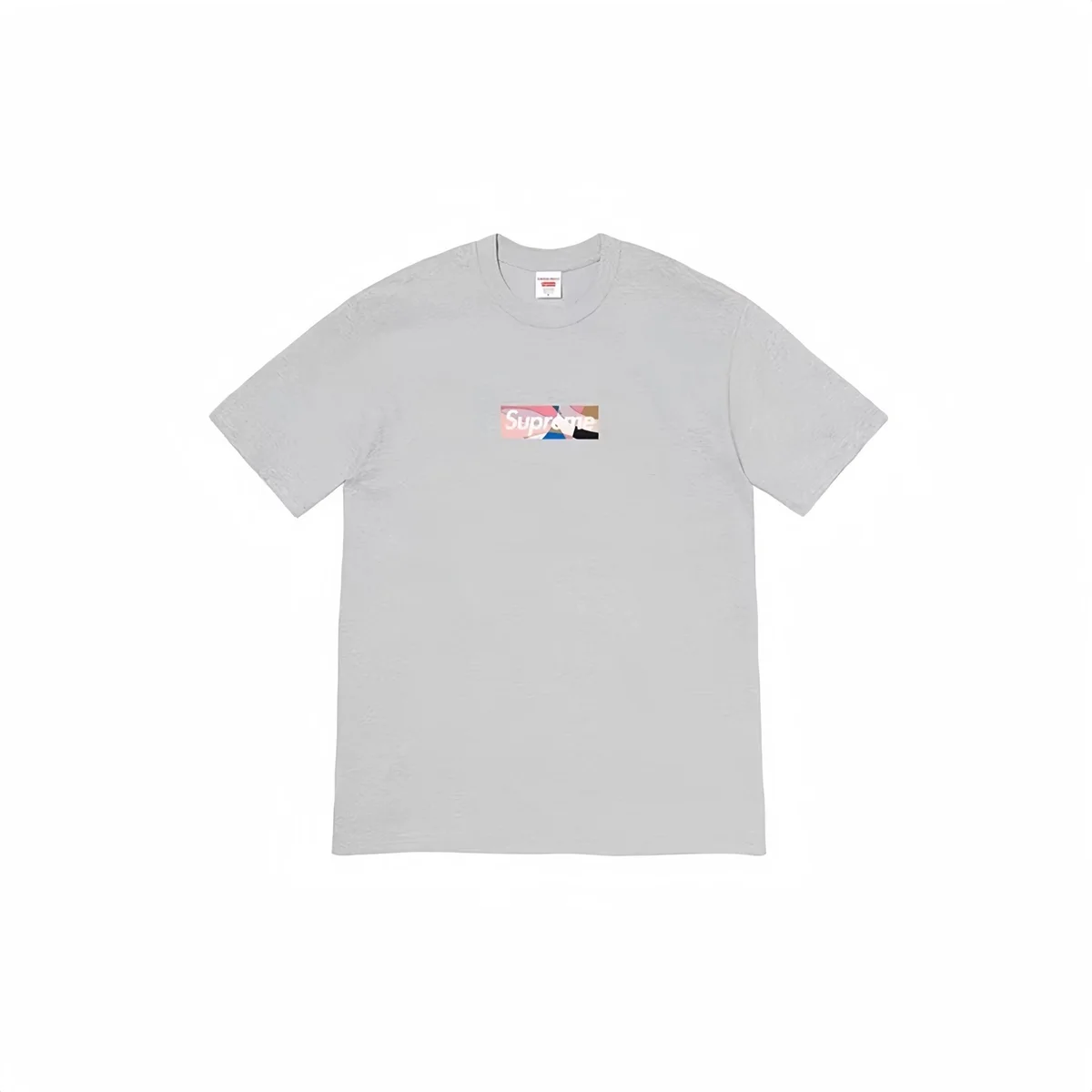 Supreme Supreme Box Logo T-Shirt Light Grey Grey - 1