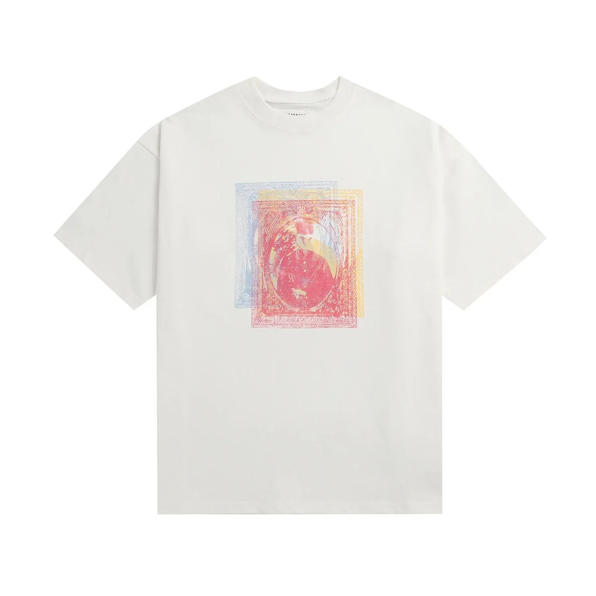 Other White Multi-Color Graphic Print T-Shirt White - 1