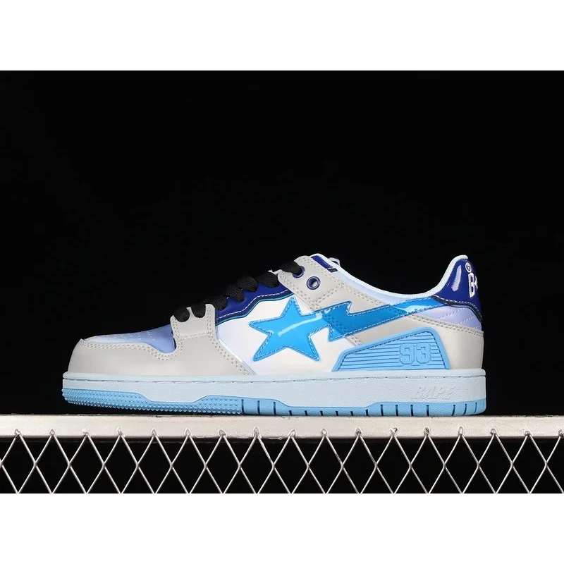 A Bathing Ape A Bathing Ape BAPE STA '93 Blue Star Sneakers Blue - 1