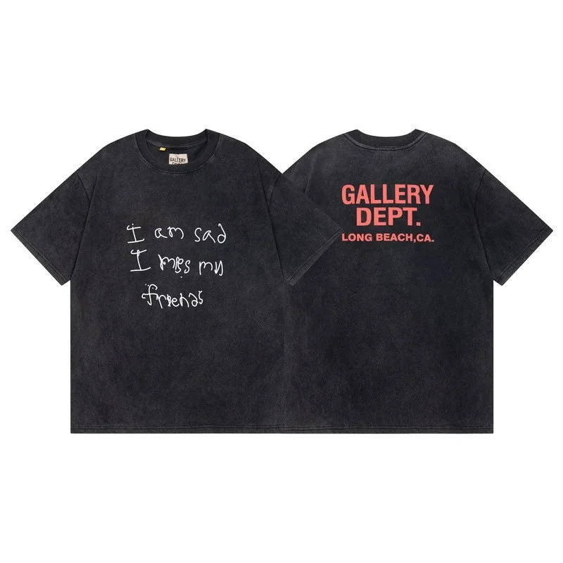 Gallery Dept. Gallery Dept. Washed Black T-Shirt Black - 1