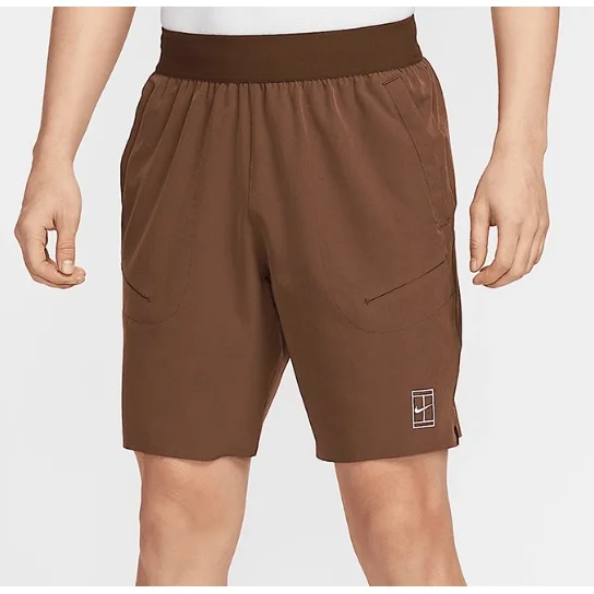 Nike Nike Court Borough Brown Shorts Brown - 1