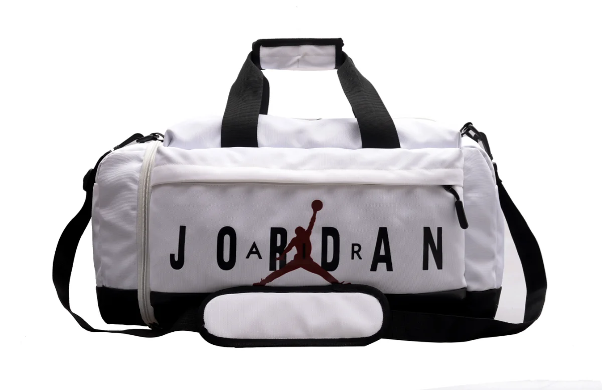 Jordan Jordan White/Black Duffle Bag White