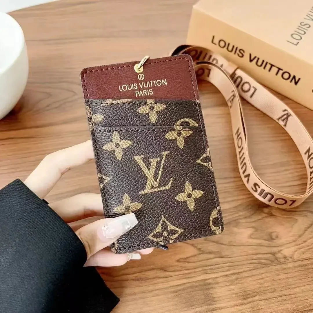 Louis Vuitton Louis Vuitton Monogram Card Holder Brown Brown