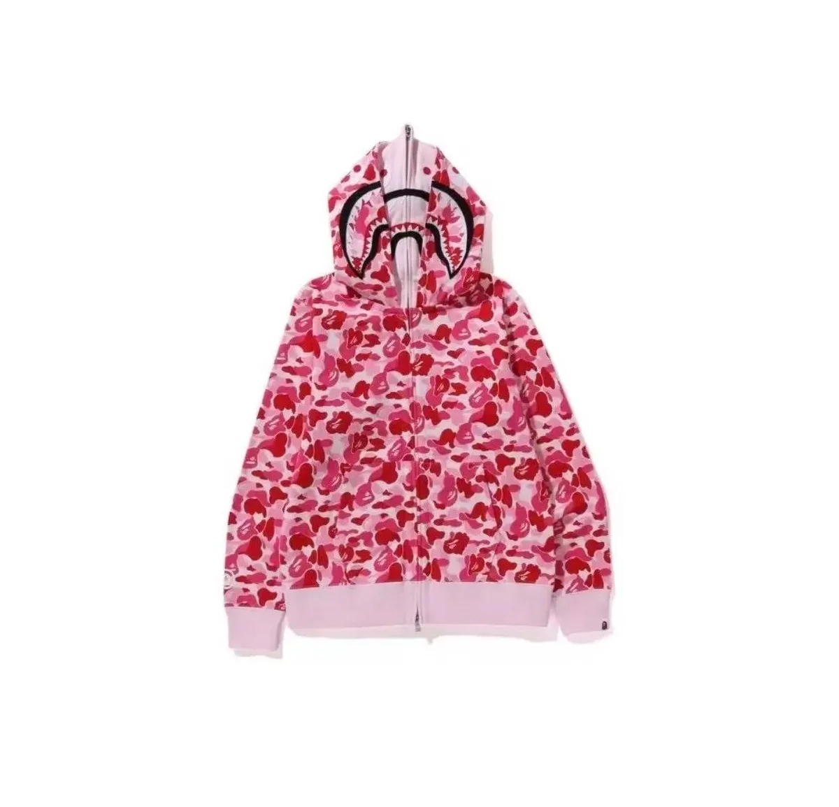 A Bathing Ape A Bathing Ape BAPE STA ABC Camo Pink Hoodie Pink - 1