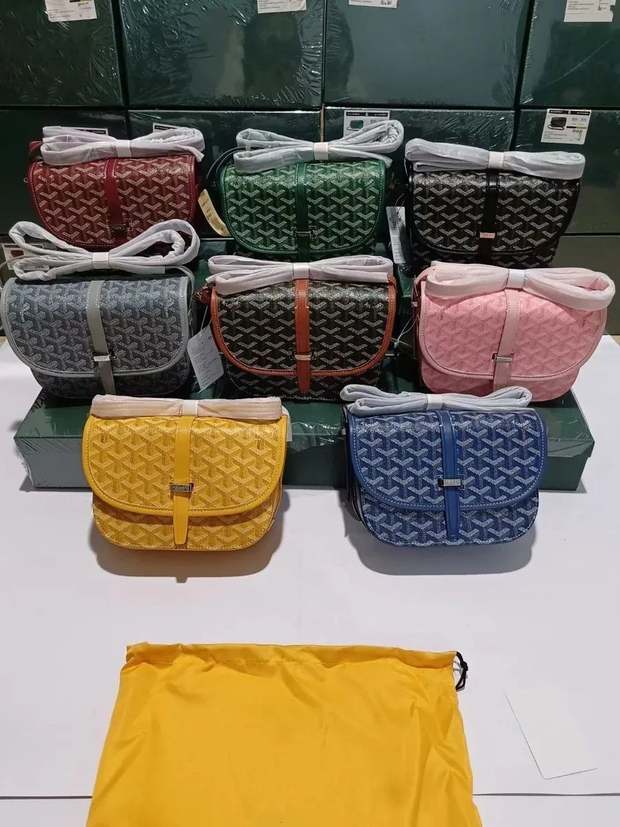 Goyard Goyard YARD Yellow Satchel Handbag Yellow - 1