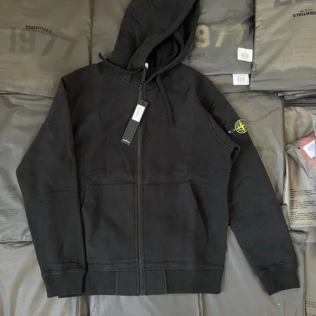 Stone Island Stone Island 68-15 Black Hoodie Black