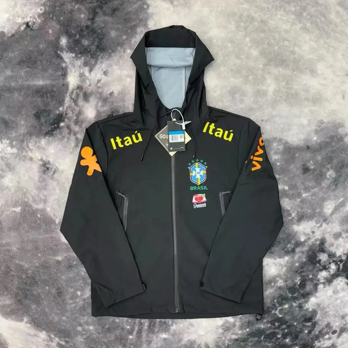 Other Brazil National Team GORE-TEX Black Lightweight Jacket Black - 1