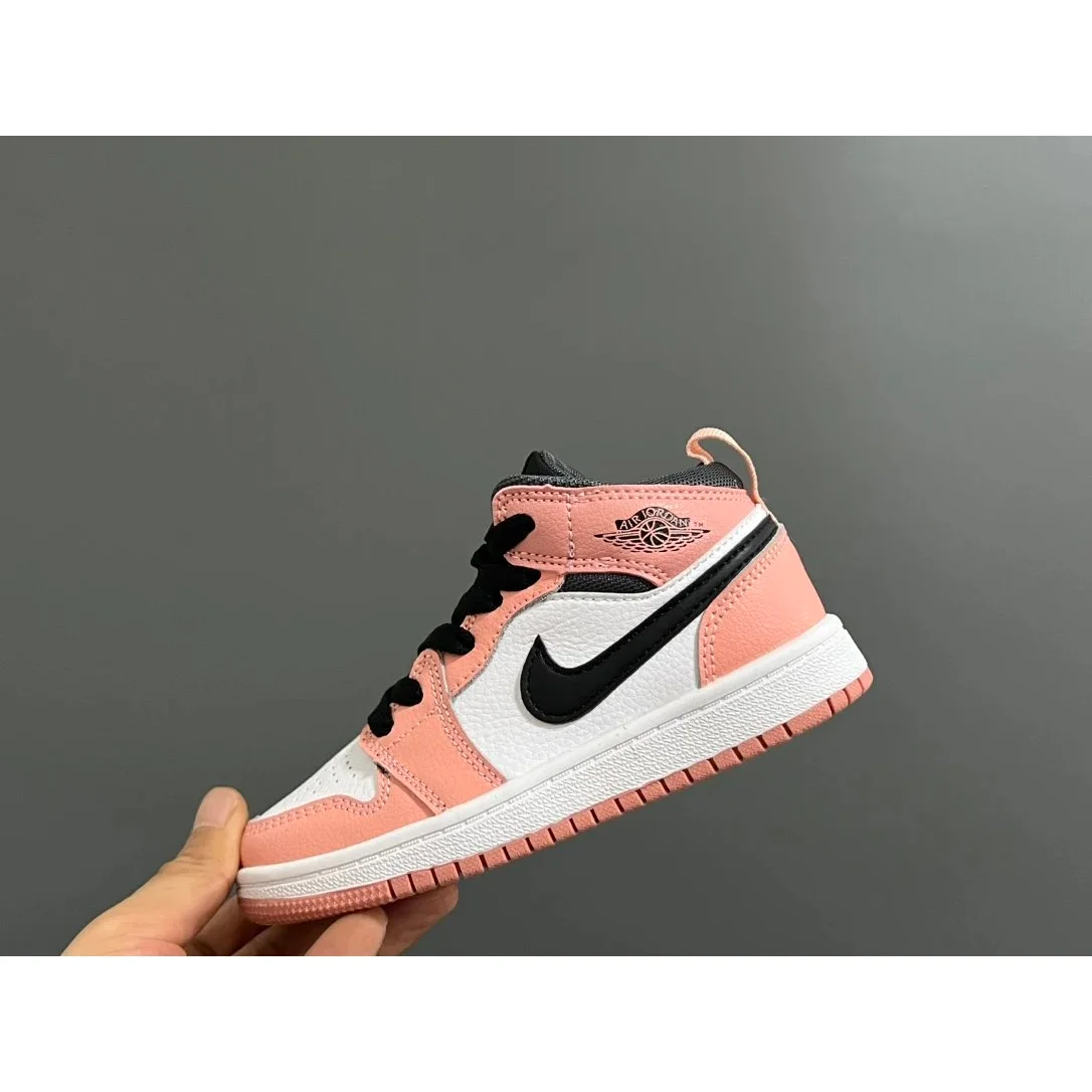 Jordan Jordan Air Jordan 1 Rose Pink/White/Black Sneakers Pink