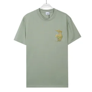 Maison Mihara Yasuhiro Maison Mihara Yasuhiro Sage Green Embroidered T-Shirt Green - 1