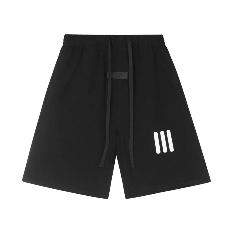 Adidas Adidas Three Stripes Black/White Shorts Black