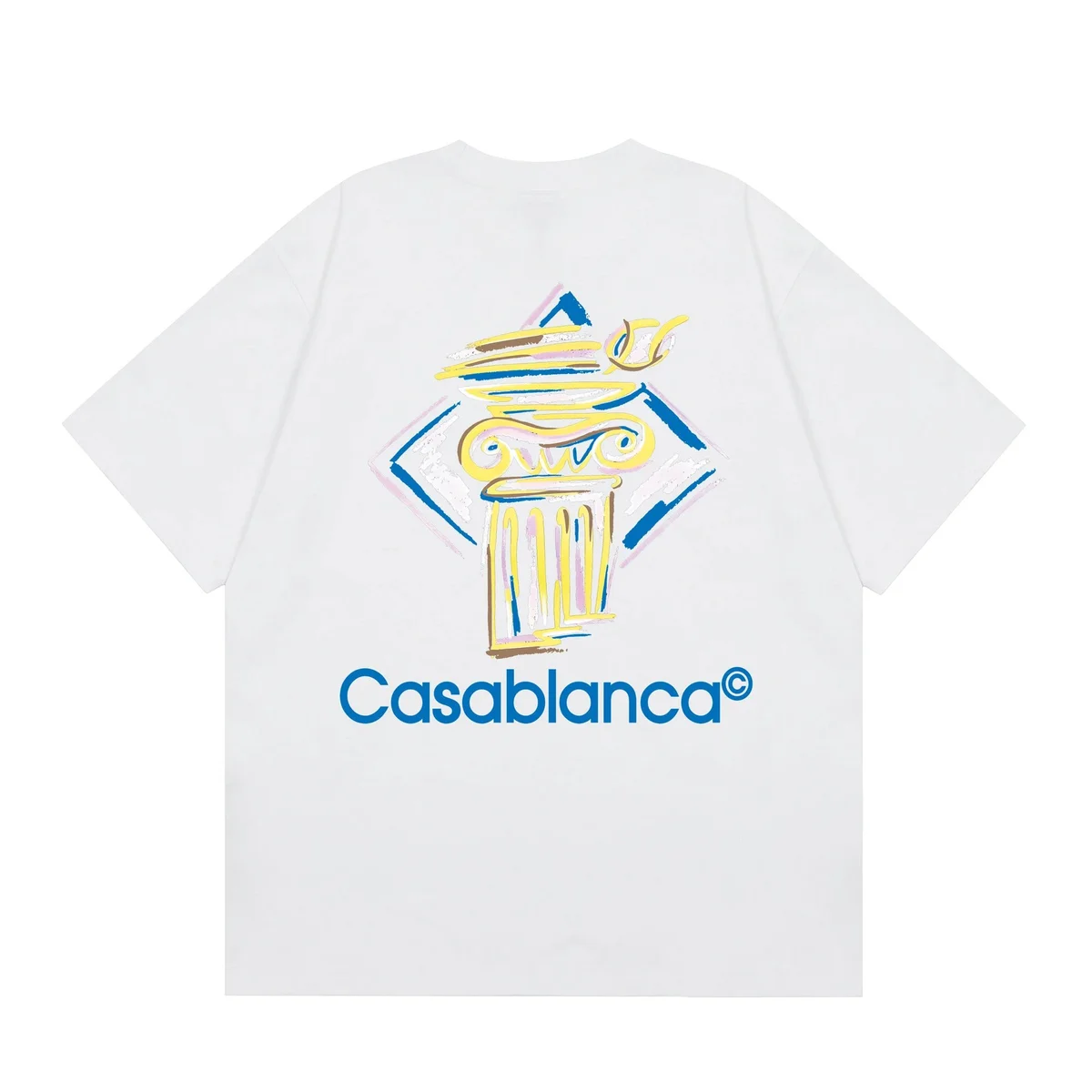 Casablanca Casablanca White Tennis Club T-Shirt White - 1