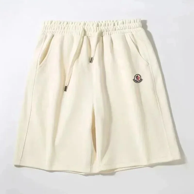 Moncler Moncler Cream Drawstring Shorts Cream