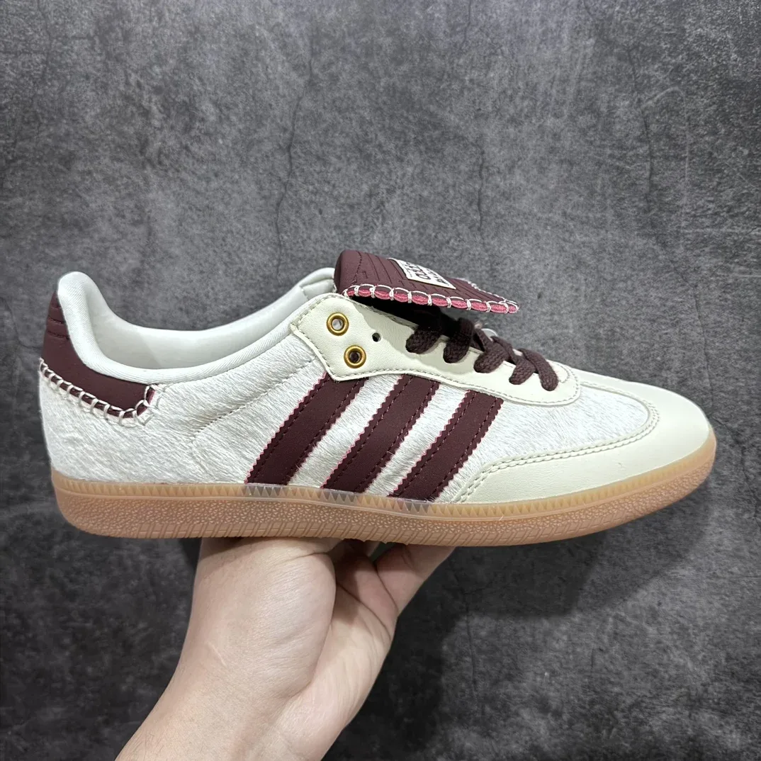Adidas Adidas Samba White/Burgundy Sneakers White - 1