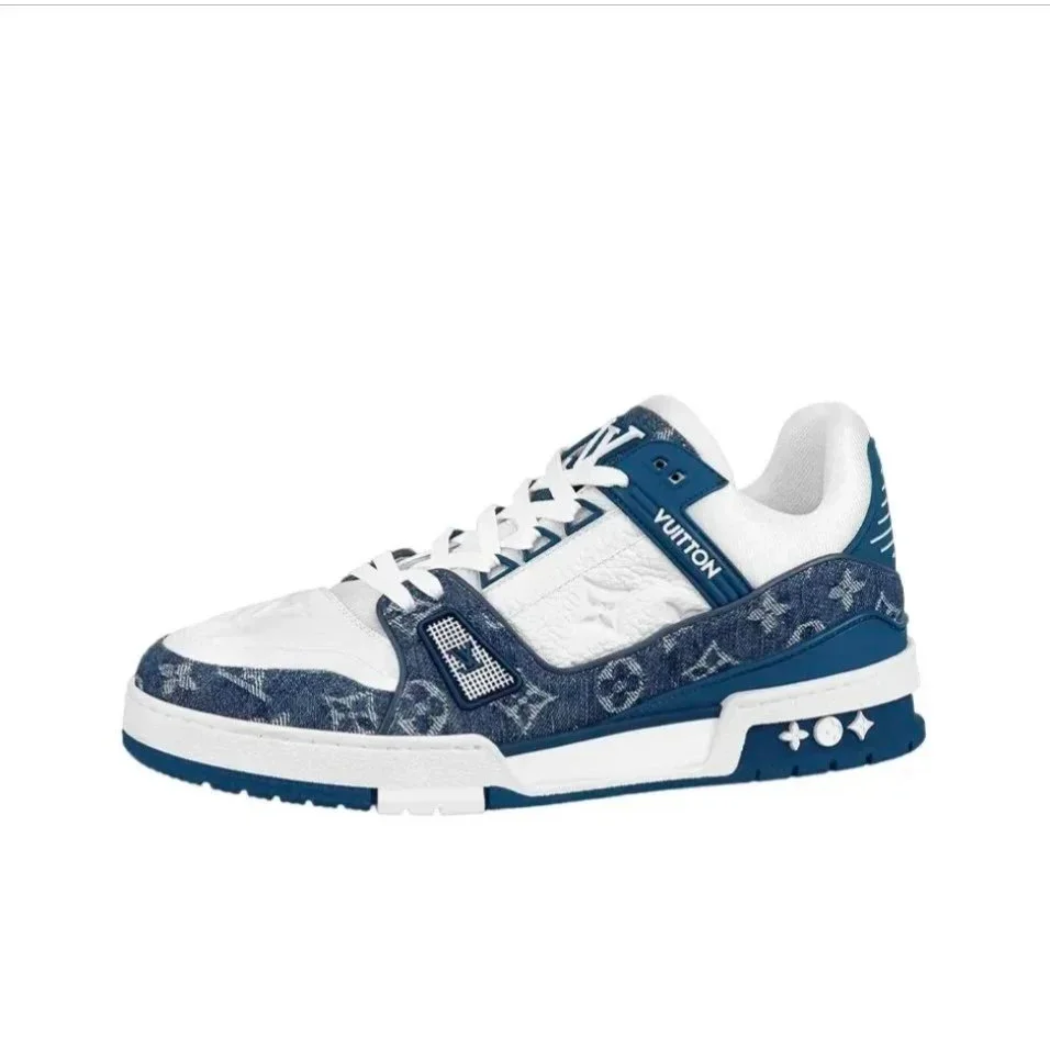 Louis Vuitton Louis Vuitton LV Trainer Navy/White Sneakers Navy