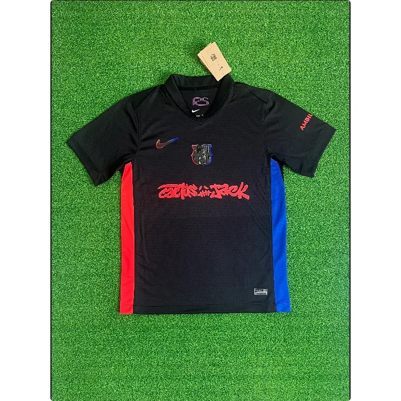 Nike Nike 25-26 Barcelona Music League Away Jersey Black - 1