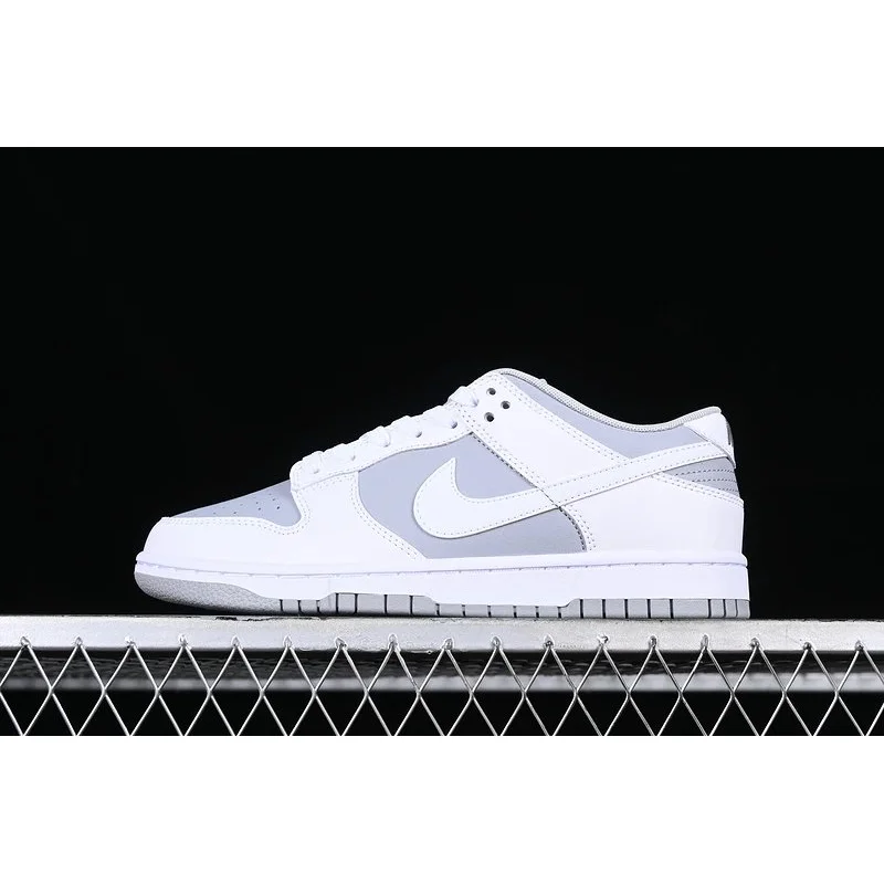 Nike Nike Dunk Low White/Grey Sneaker White