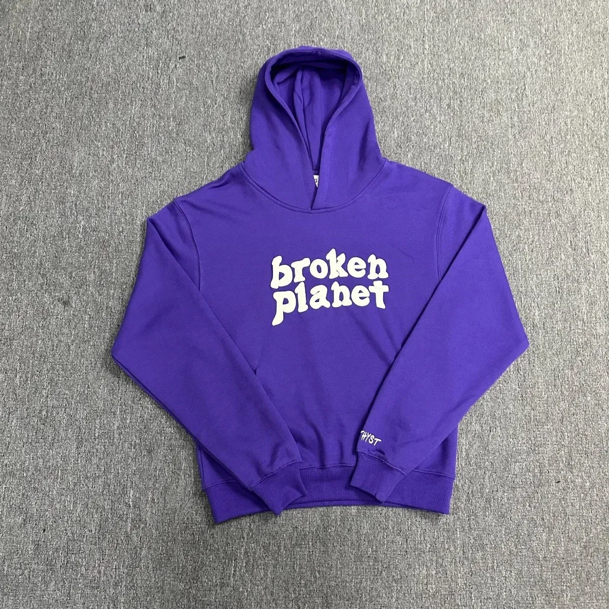 Broken Planet Broken Planet Purple 'Broken Planet' Graphic Hoodie Purple - 1