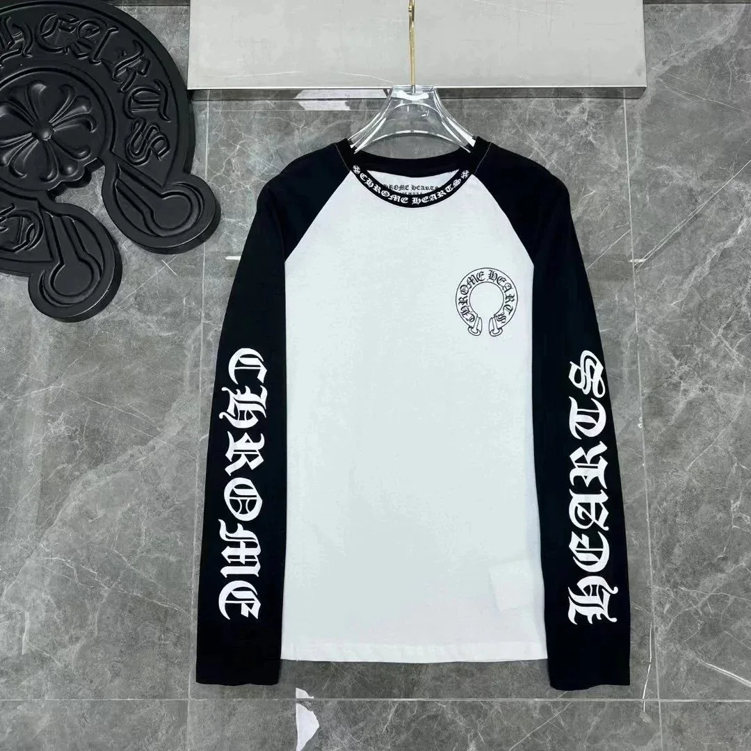 Chrome Hearts Chrome Hearts CH White/Black Raglan T-Shirt White