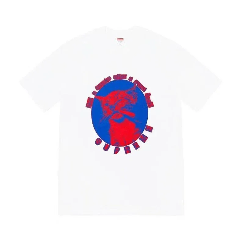 Supreme Supreme White 'B349 小猫' T-Shirt White - 1