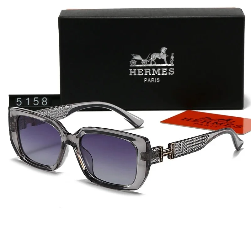 Hermès Hermès T Series Gradient Lens Sunglasses Grey