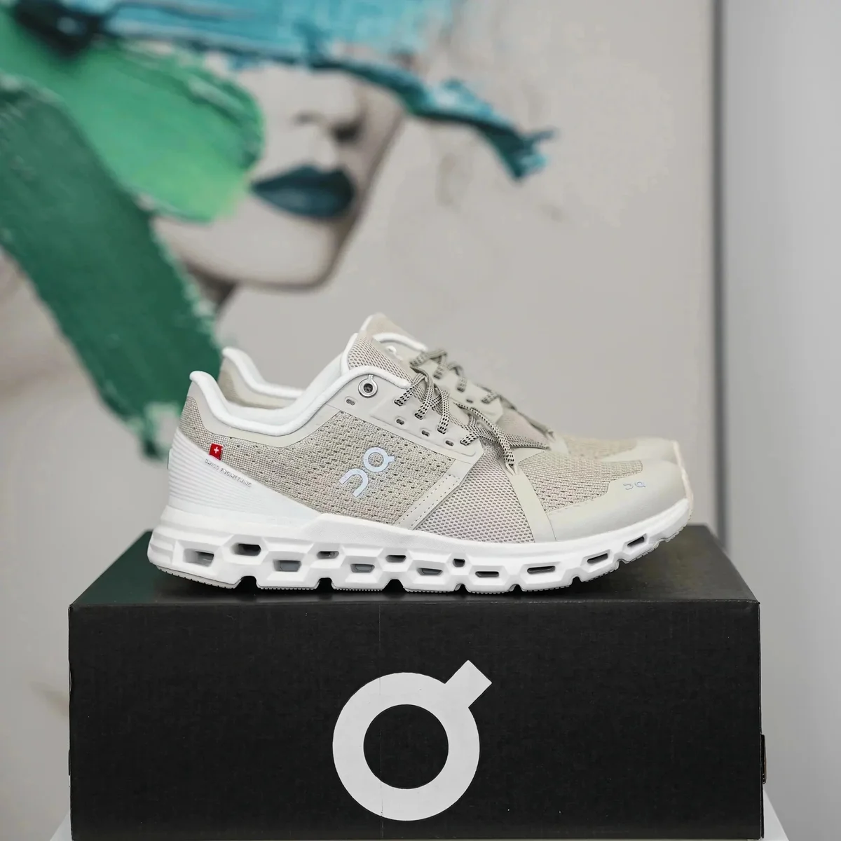 On Running On Running Cloud Light Grey Running Sneakers Grey - 1