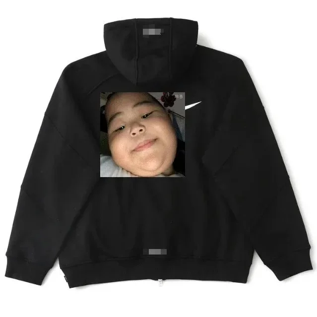 Nike Nike Black Zip-Up Hoodie Black