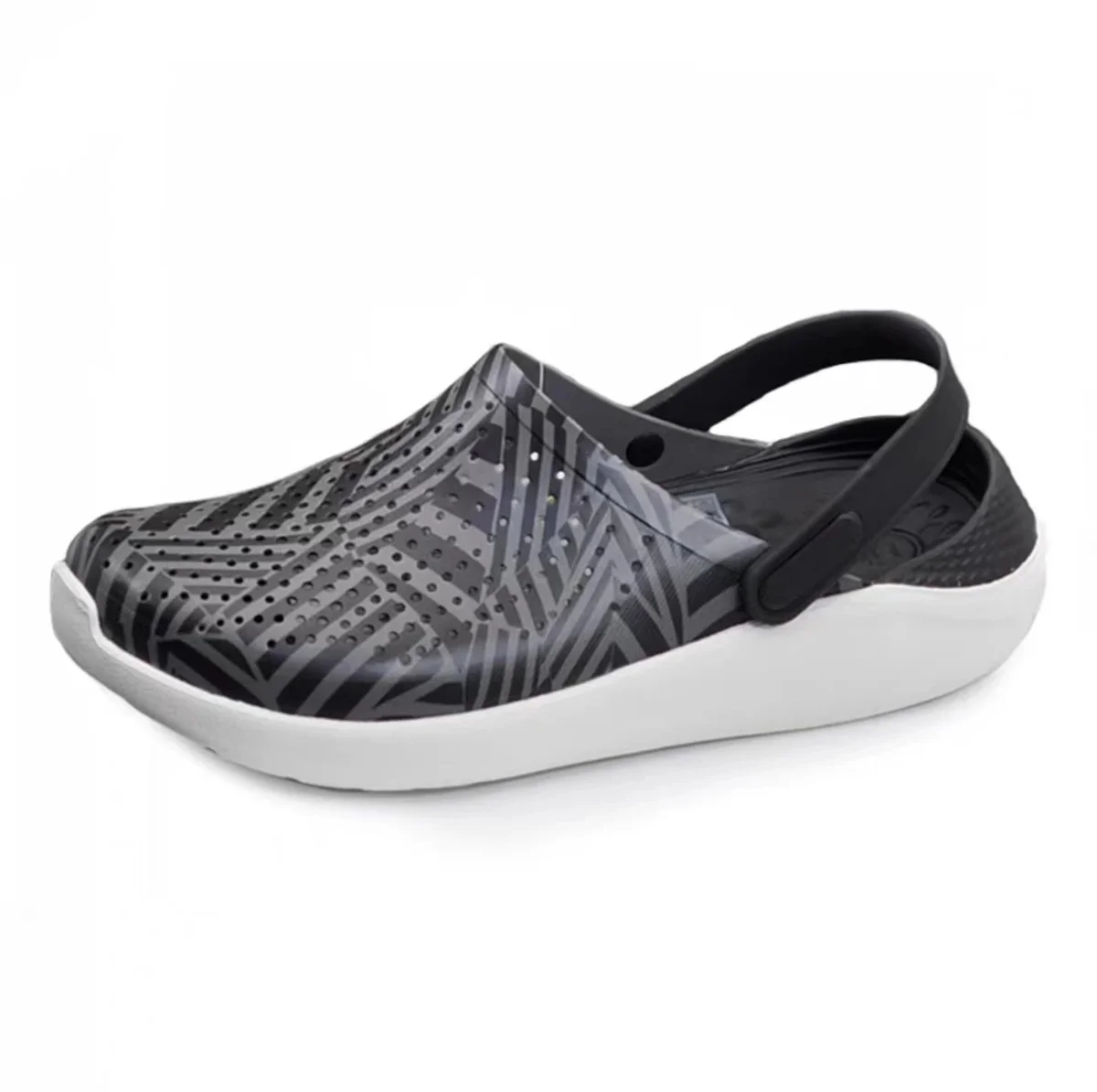 Crocs Crocs Classic Clog Checkered Black and White Multicolor - 1