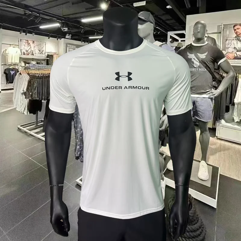 Under Armour Under Armour White T-Shirt Men's Sporty White - 1
