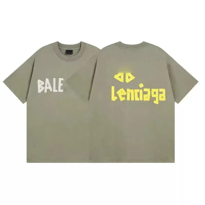 Other BALE Lenciaga Olive Green T-Shirt Green - 1