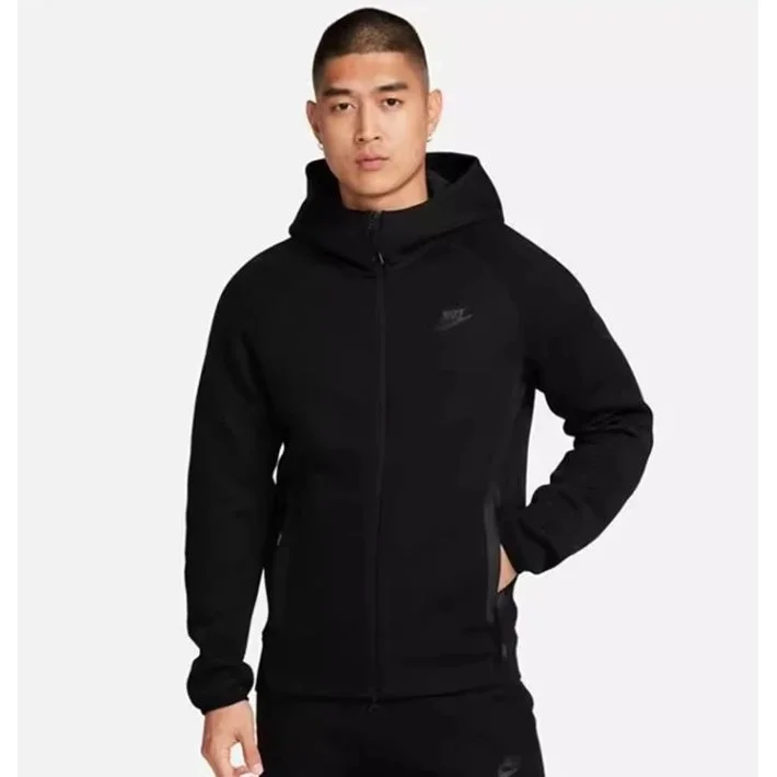 Nike Nike Tech Fleece Black Hoodie Black - 1